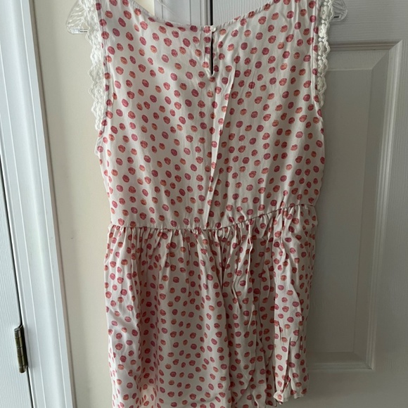 New LC Lauren Conrad SunSplashed Flower Babydoll Tank Top, Size Large - Picture 4 of 4